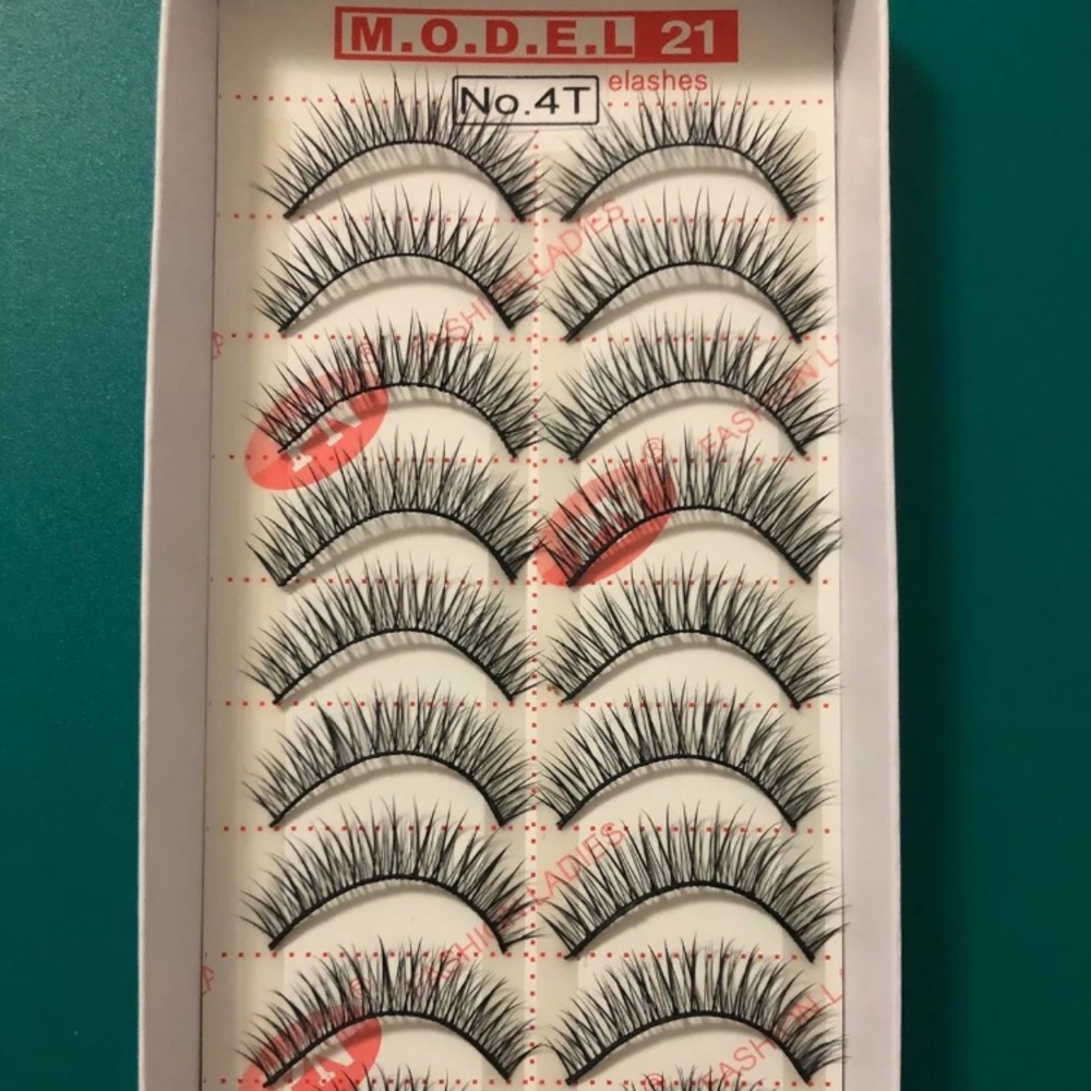 40 pairs false eyelashes